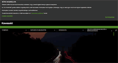 Desktop Screenshot of kawasaki.hu