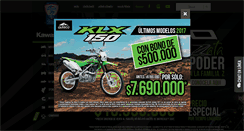 Desktop Screenshot of kawasaki.com.co